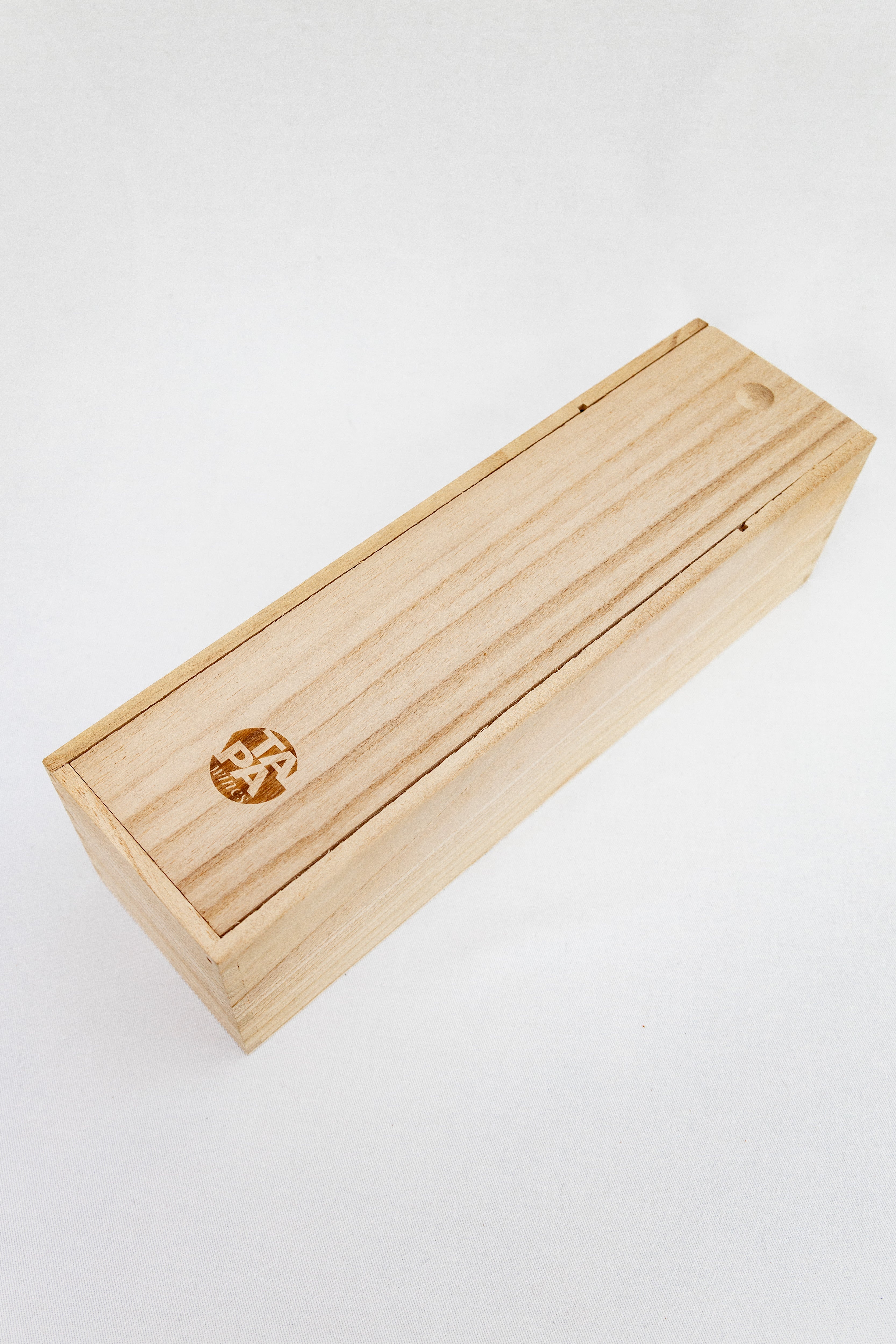 Caixa para vinho em Madeira Clássica 1 Garrafa