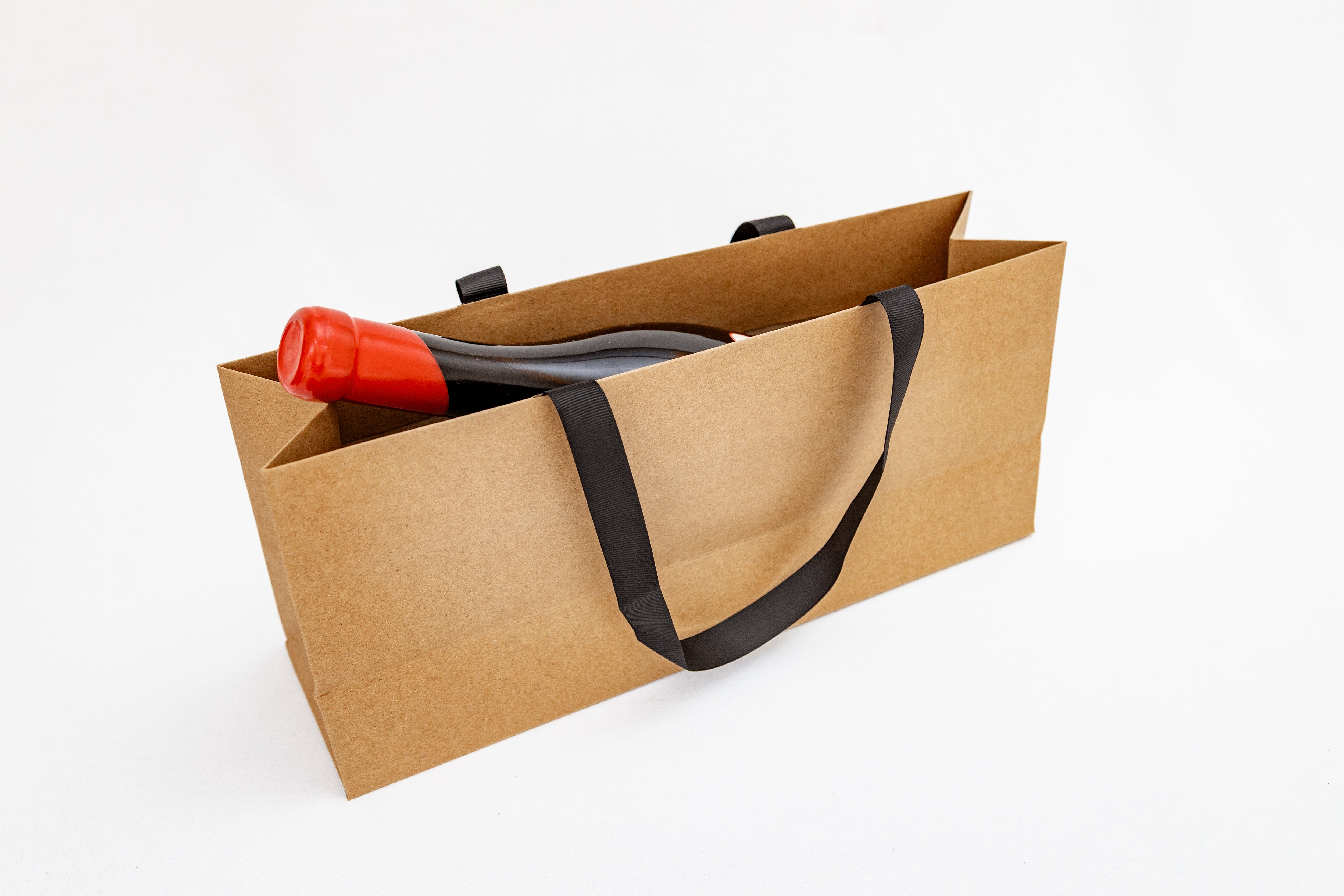 Saco Kraft Premium 180g 1 garrafa