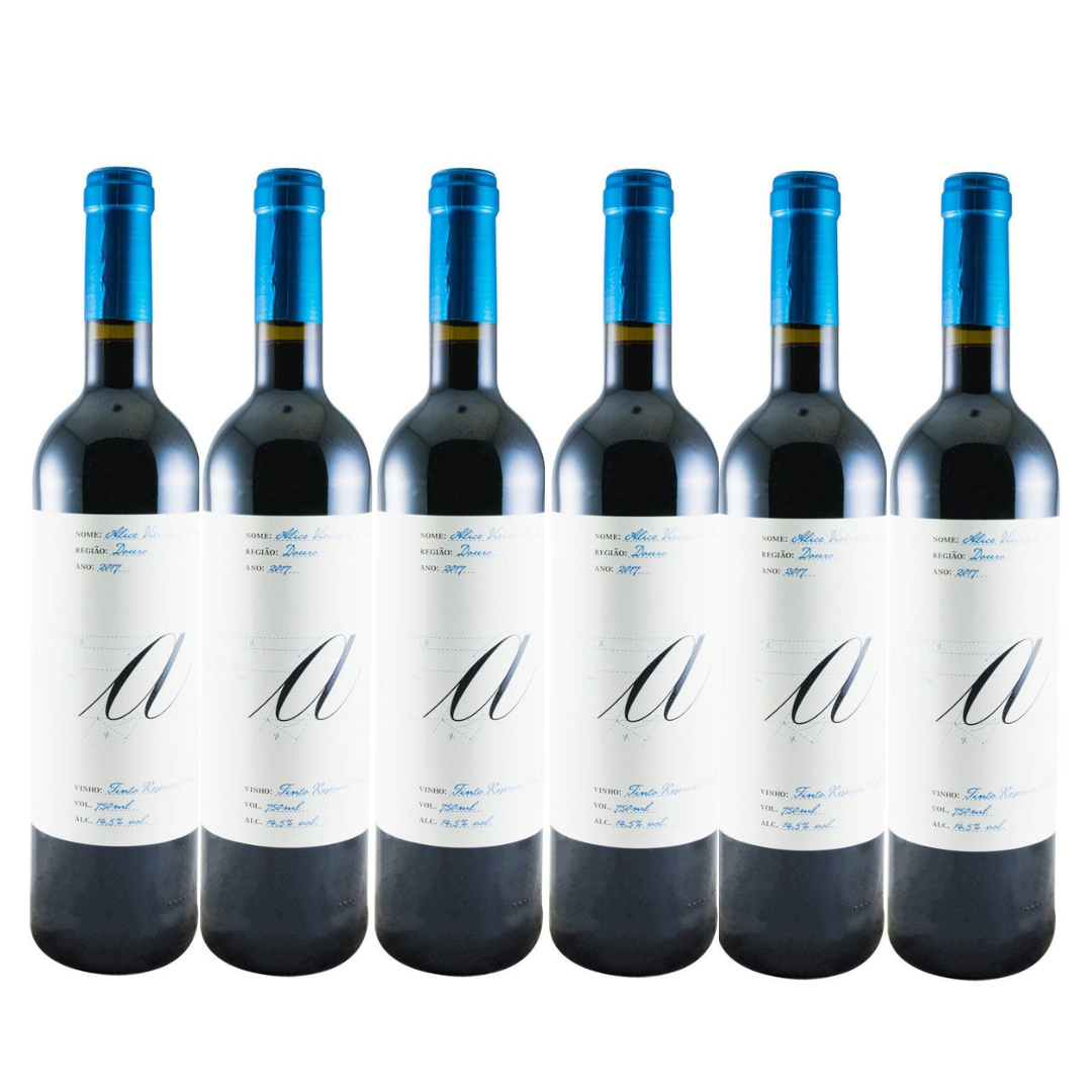 Box Alice "A" Tinto x 6
